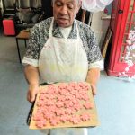 Albert with delicious cookies