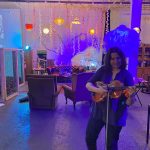 Natalie Mason making floral music