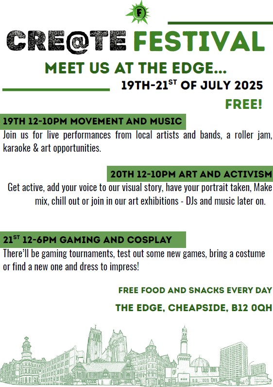 CRE@TE Festival Flyer