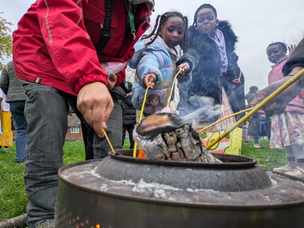 Toasting Marshmallows