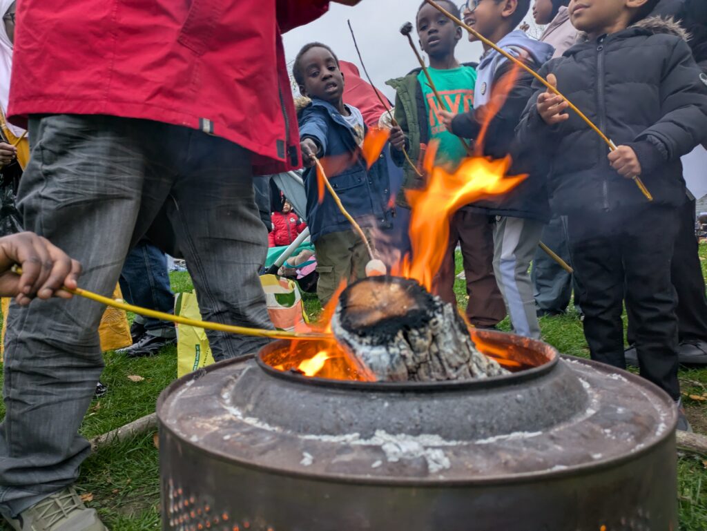 Toasting Marshmallows