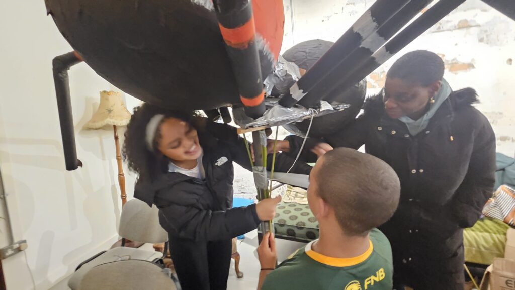 Preparing the spider