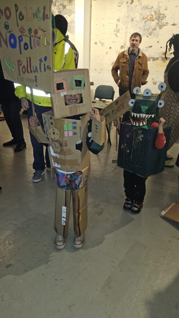 Preparing for the carnival