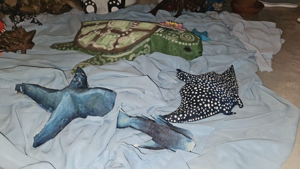 Art installation for the carnival