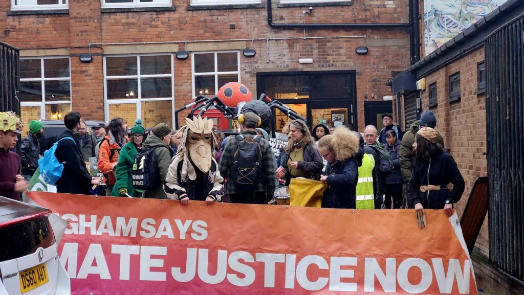 Preparing to leave for the Carnival