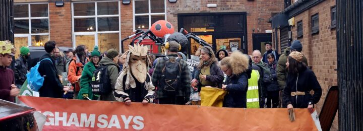 Preparing to leave for the Carnival